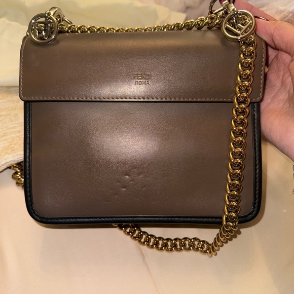 Vitello century F fendi bi color shoulder bag - Picture 10 of 12